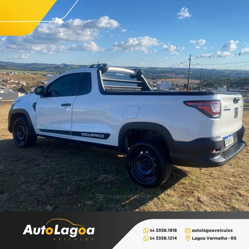 STRADA 1.4 ENDURANCE CD 8V FLEX 4P MANUAL - 2022 - LAGOA VERMELHA