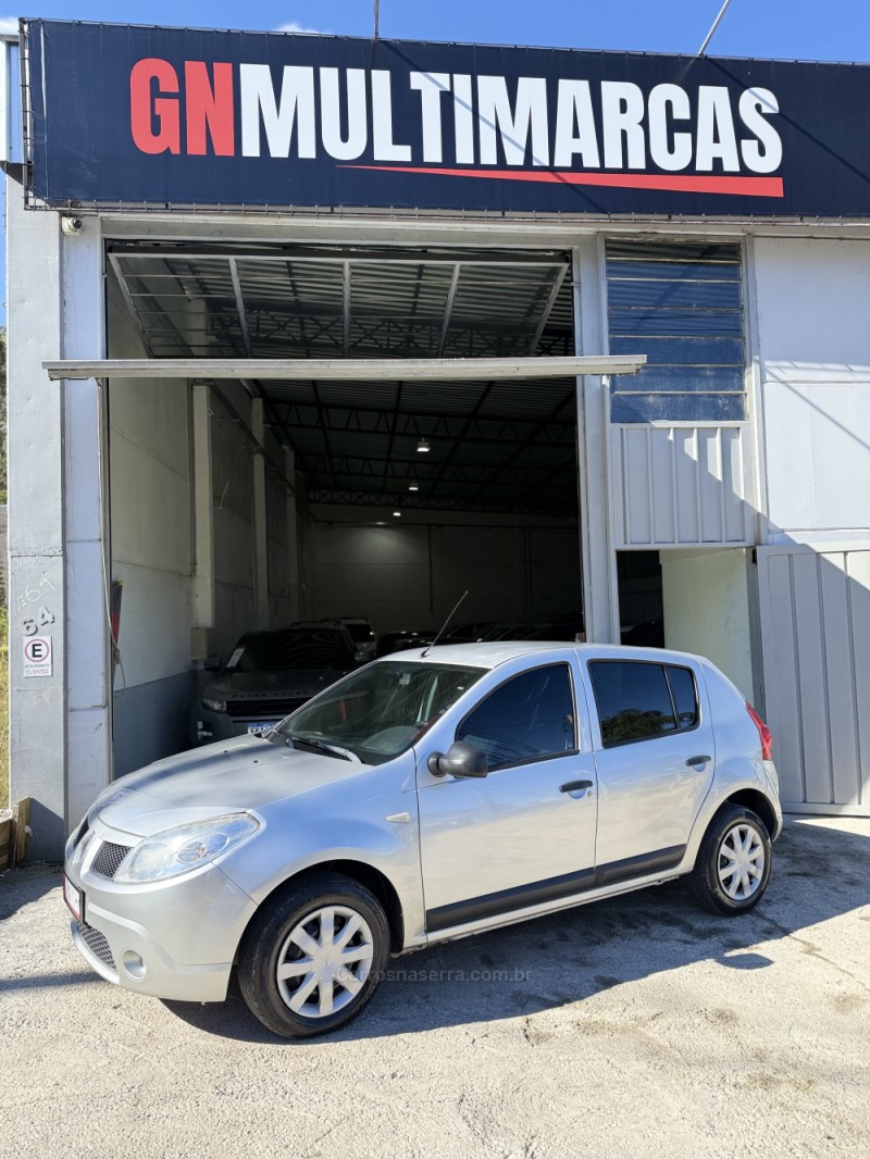 SANDERO 1.0 AUTHENTIQUE 16V FLEX 4P MANUAL - 2010 - CAXIAS DO SUL