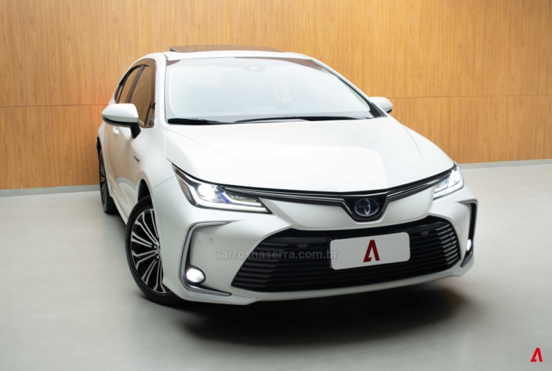 COROLLA 1.8 ALTIS PREMIUM 16V HÍBRIDO 4P AUTOMÁTICO - 2021 - GARIBALDI