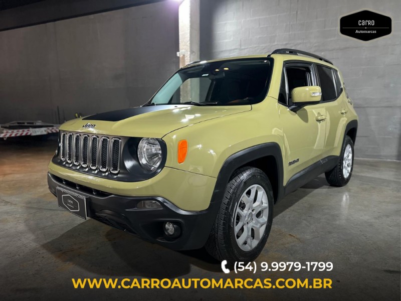 RENEGADE 2.0 16V TURBO DIESEL LONGITUDE 4P 4X4 AUTOMÁTICO - 2016 - CAXIAS DO SUL