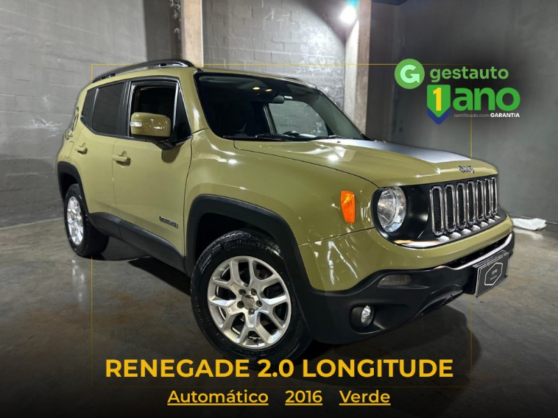 renegade 2.0 16v turbo diesel longitude 4p 4x4 automatico 2016 caxias do sul