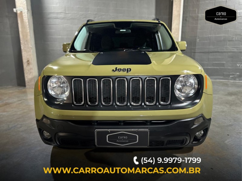 RENEGADE 2.0 16V TURBO DIESEL LONGITUDE 4P 4X4 AUTOMÁTICO - 2016 - CAXIAS DO SUL