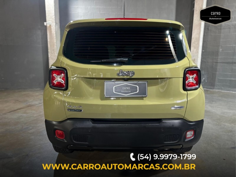 RENEGADE 2.0 16V TURBO DIESEL LONGITUDE 4P 4X4 AUTOMÁTICO - 2016 - CAXIAS DO SUL