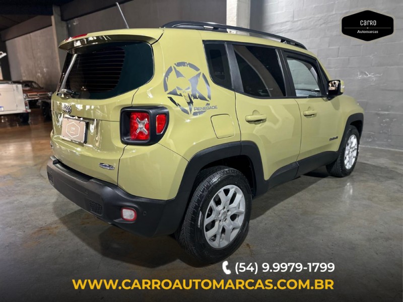 RENEGADE 2.0 16V TURBO DIESEL LONGITUDE 4P 4X4 AUTOMÁTICO - 2016 - CAXIAS DO SUL