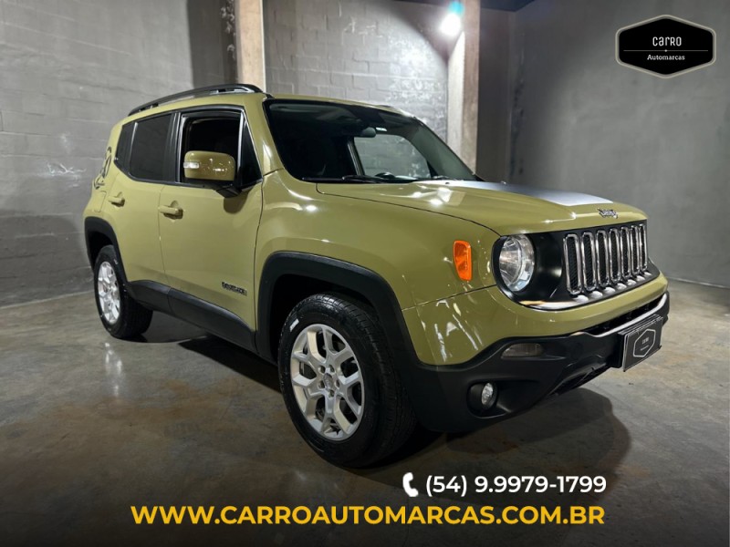 RENEGADE 2.0 16V TURBO DIESEL LONGITUDE 4P 4X4 AUTOMÁTICO - 2016 - CAXIAS DO SUL