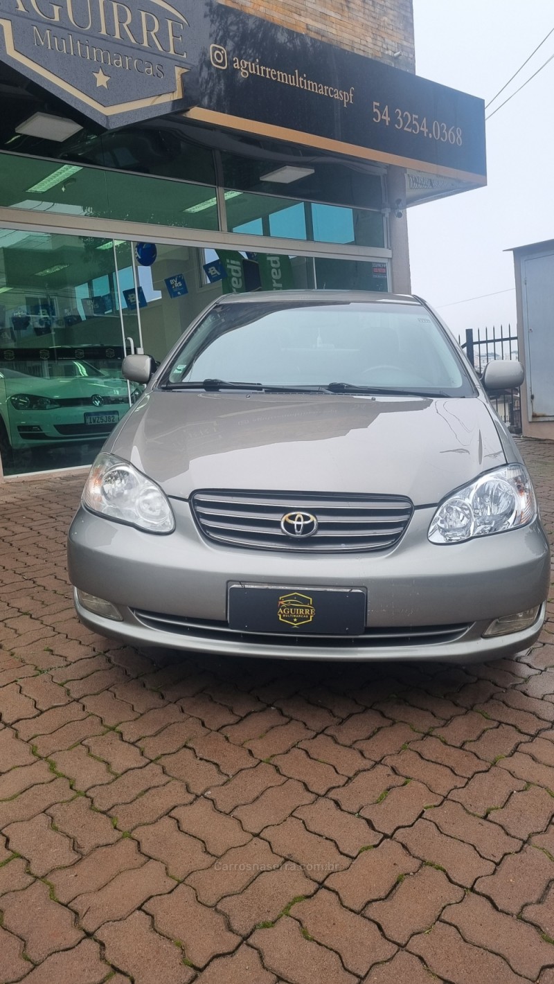 COROLLA 1.8 XEI 16V GASOLINA 4P AUTOMÁTICO - 2003 - PASSO FUNDO