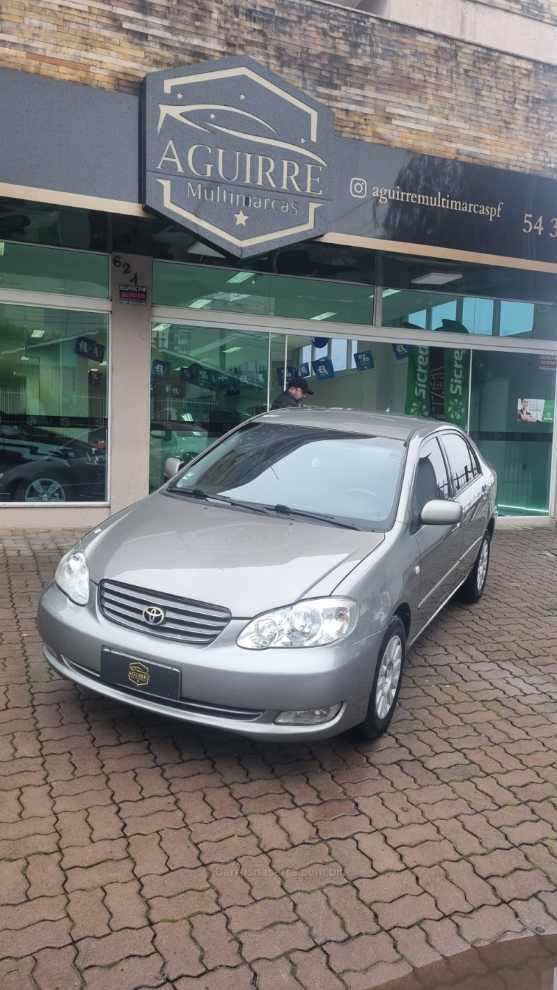 corolla 1.8 xei 16v gasolina 4p automatico 2003 passo fundo