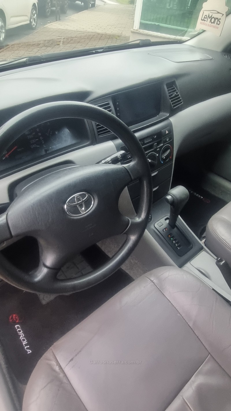 COROLLA 1.8 XEI 16V GASOLINA 4P AUTOMÁTICO - 2003 - PASSO FUNDO