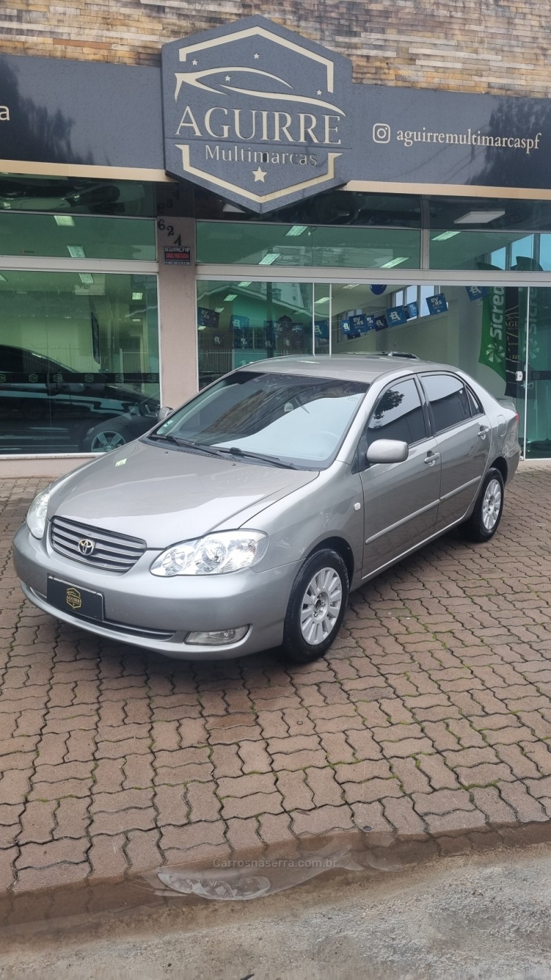 COROLLA 1.8 XEI 16V GASOLINA 4P AUTOMÁTICO - 2003 - PASSO FUNDO