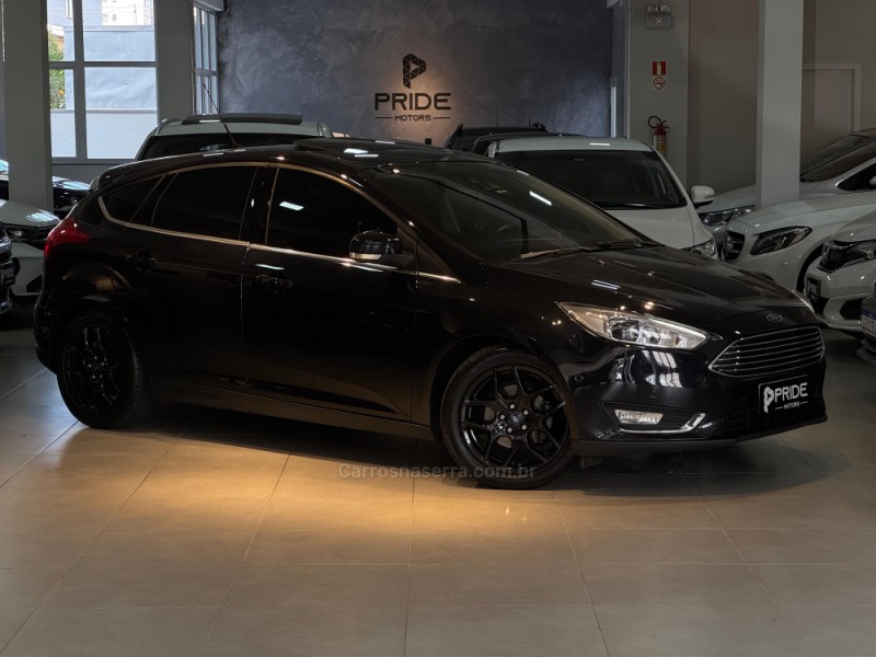 focus 2.0 titanium plus 16v flex 4p automatico 2016 caxias do sul