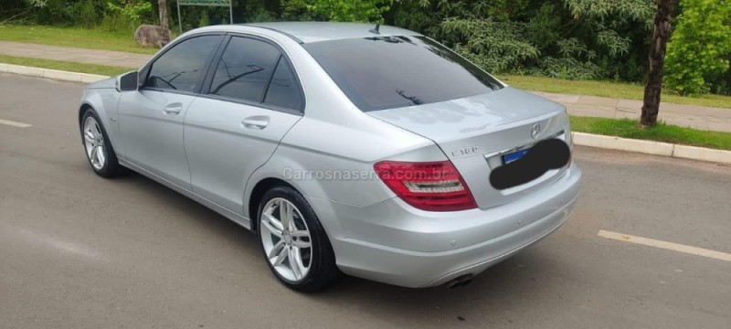 C 180 1.6 CGI 16V TURBO GASOLINA 4P AUTOMÁTICO - 2012 - NOVA PRATA