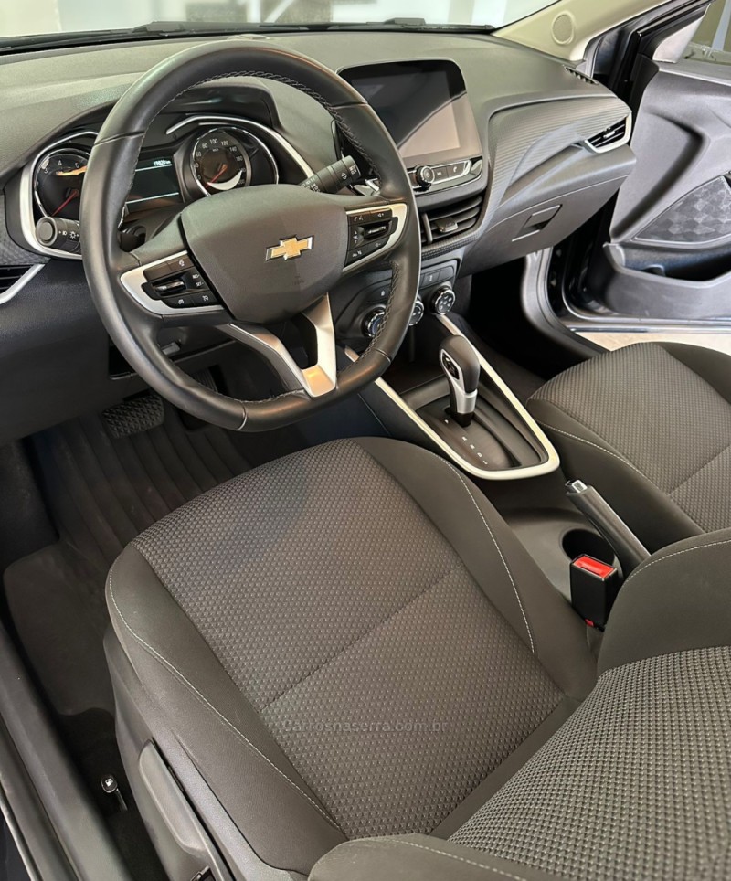 ONIX 1.0 LTZ 12V TURBO FLEX 4P AUTOMÁTICO - 2023 - NOVA PRATA