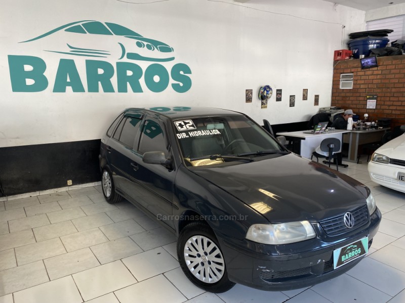 GOL 1.0 MI 16V GASOLINA 4P MANUAL G.III - 2002 - CAXIAS DO SUL