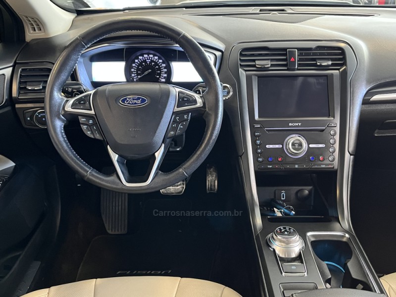 FUSION 2.0 TITANIUM AWD 16V GASOLINA 4P AUTOMÁTICO - 2017 - BENTO GONçALVES