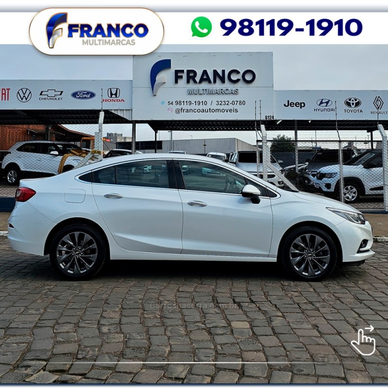 CRUZE 1.4 TURBO LTZ 16V FLEX 4P AUTOMÁTICO - 2018 - VACARIA