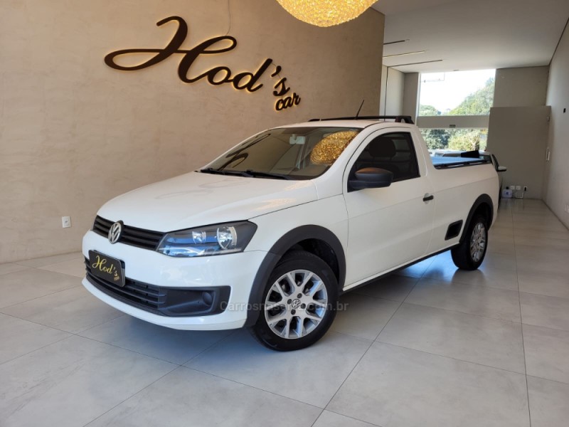 saveiro 1.6 mi trendline cs 8v flex 2p manual 2015 canela
