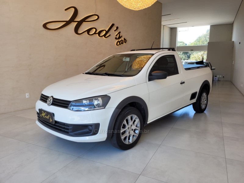 SAVEIRO 1.6 MI TRENDLINE CS 8V FLEX 2P MANUAL - 2015 - CANELA