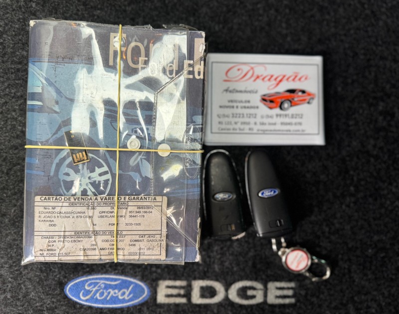 EDGE 3.5 LIMITED FWD V6 24V GASOLINA 4P AUTOMÁTICO - 2012 - CAXIAS DO SUL