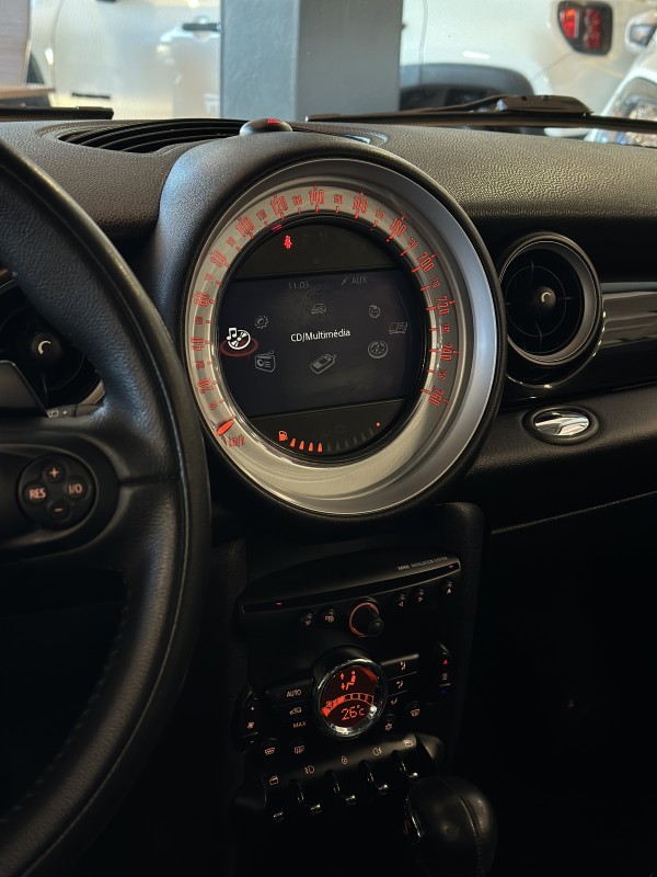 COOPER 1.6 S 16V TURBO GASOLINA 2P AUTOMÁTICO - 2011 - CAXIAS DO SUL