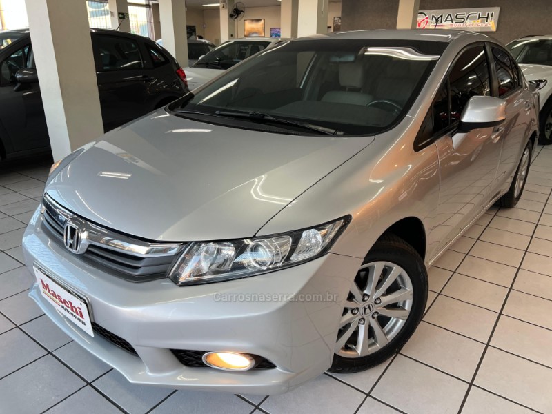 civic 1.8 lxs 16v flex 4p automatico 2013 caxias do sul