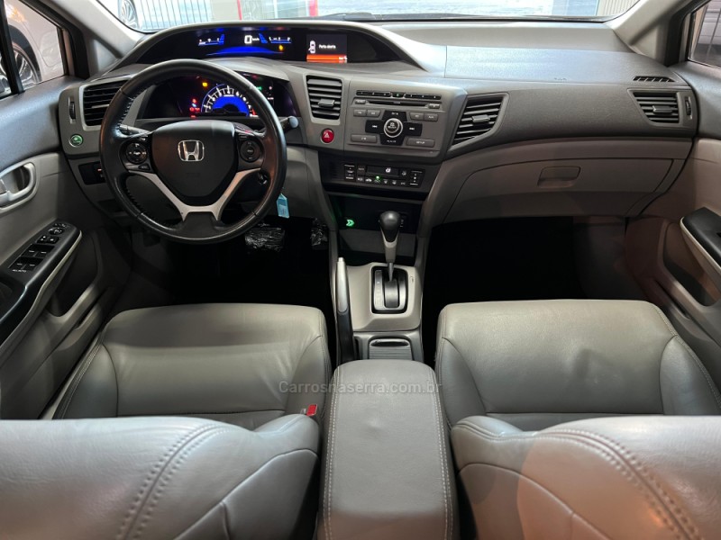 CIVIC 1.8 LXS 16V FLEX 4P AUTOMÁTICO - 2013 - CAXIAS DO SUL