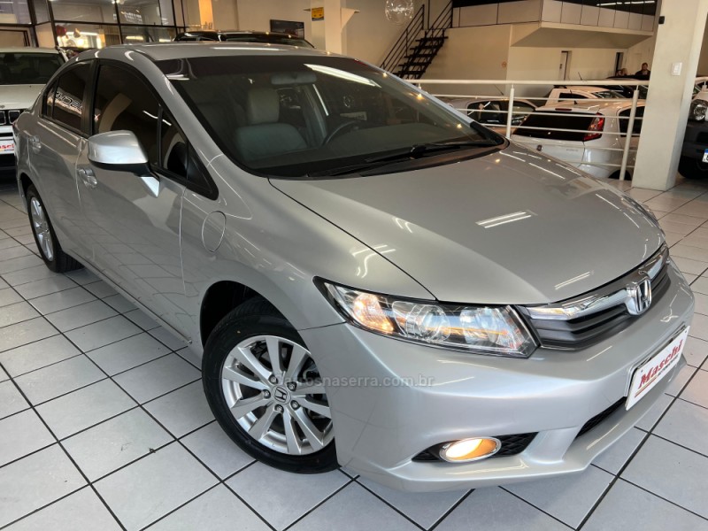 CIVIC 1.8 LXS 16V FLEX 4P AUTOMÁTICO - 2013 - CAXIAS DO SUL