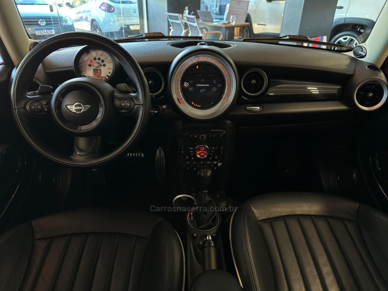 COOPER 1.6 S 16V TURBO GASOLINA 2P AUTOMÁTICO - 2011 - CAXIAS DO SUL