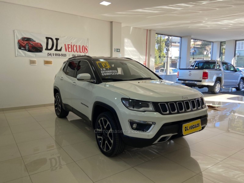 COMPASS 2.0 16V DIESEL LIMITED 4X4 AUTOMÁTICO - 2019 - NOVA BASSANO