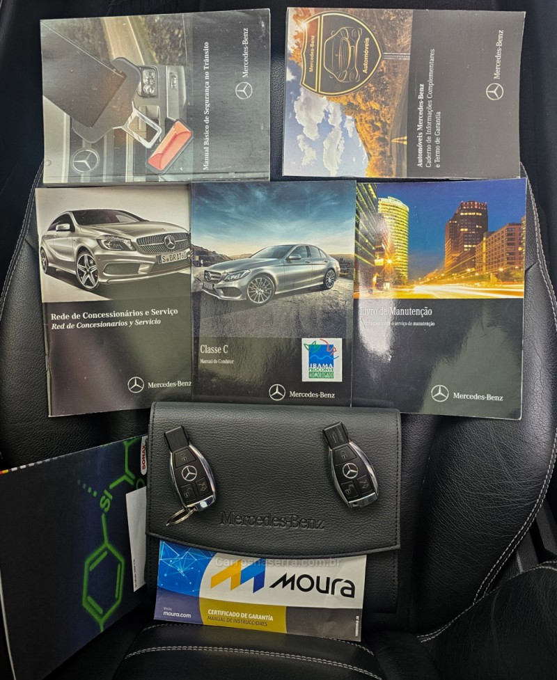 C 250 2.0 CGI SPORT TURBO 16V GASOLINA 4P AUTOMÁTICO - 2015 - BENTO GONçALVES
