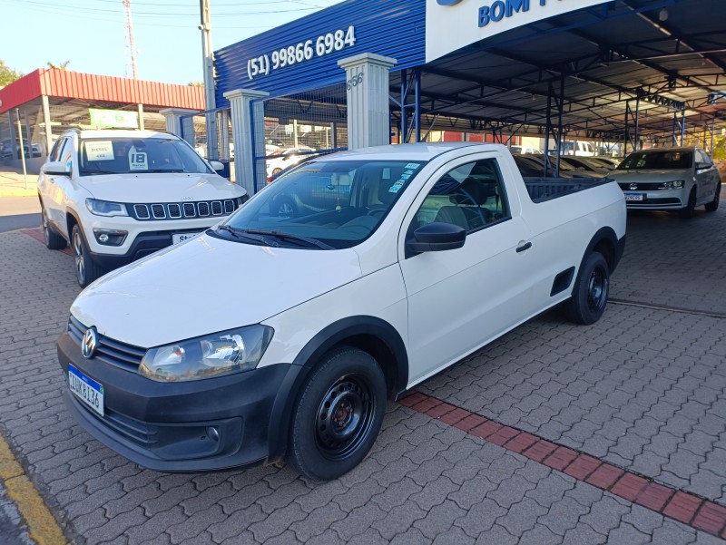 SAVEIRO 1.6 MI CS 8V FLEX 2P MANUAL G.V - 2014 - BOM PRINCíPIO