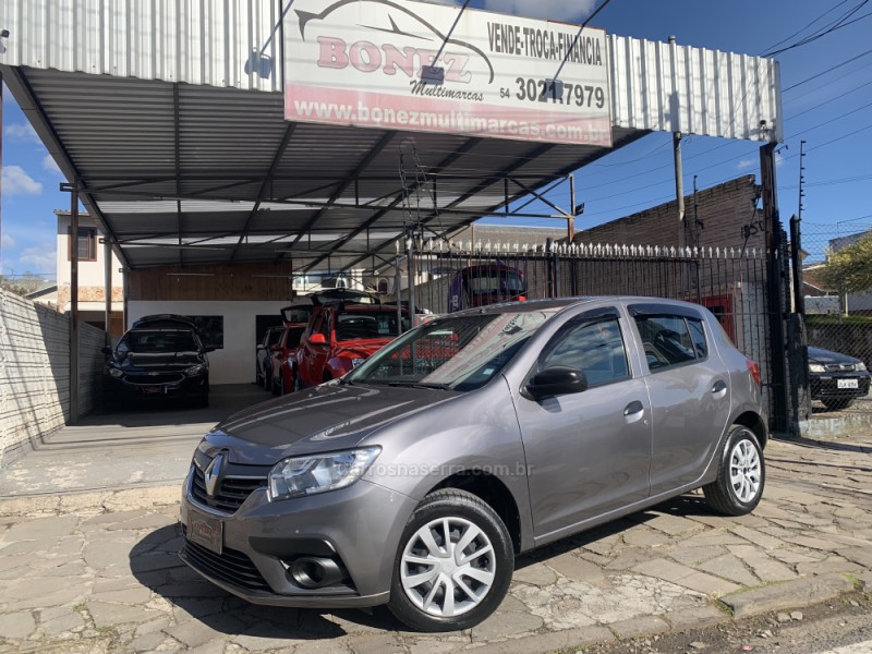 sandero 1.0 life 12v flex 4p manual 2020 caxias do sul