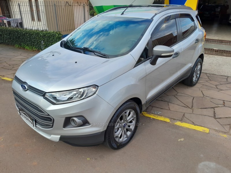ecosport 1.6 freestyle 16v flex 4p manual 2015 nova prata