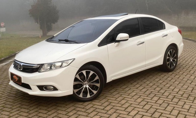 CIVIC 1.7 EXS 16V GASOLINA 4P AUTOMÁTICO - 2012 - CANELA