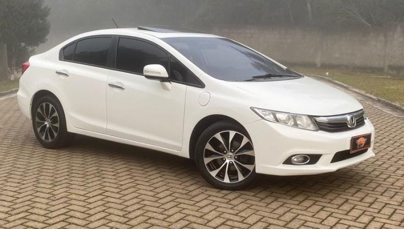civic 1.7 exs 16v gasolina 4p automatico 2012 canela