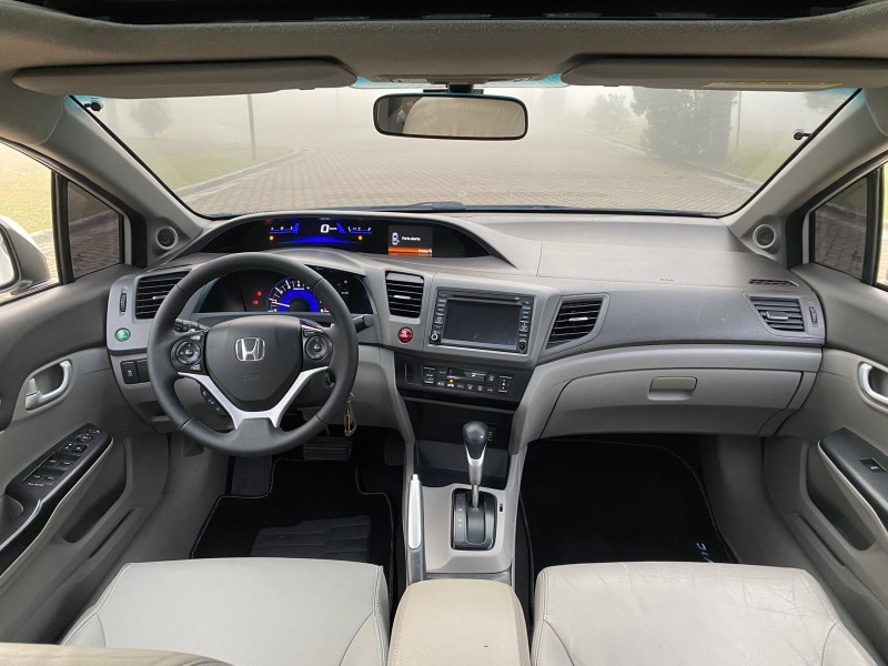 CIVIC 1.7 EXS 16V GASOLINA 4P AUTOMÁTICO - 2012 - CANELA