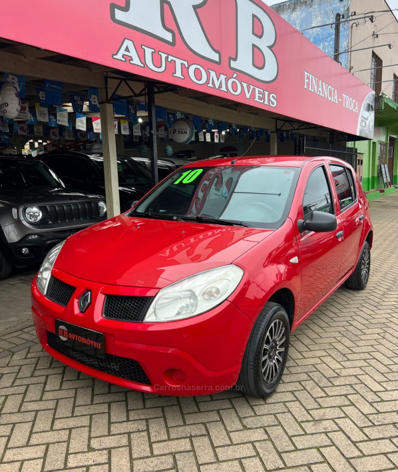 SANDERO 1.0 AUTHENTIQUE 16V FLEX 4P MANUAL - 2010 - PAROBé