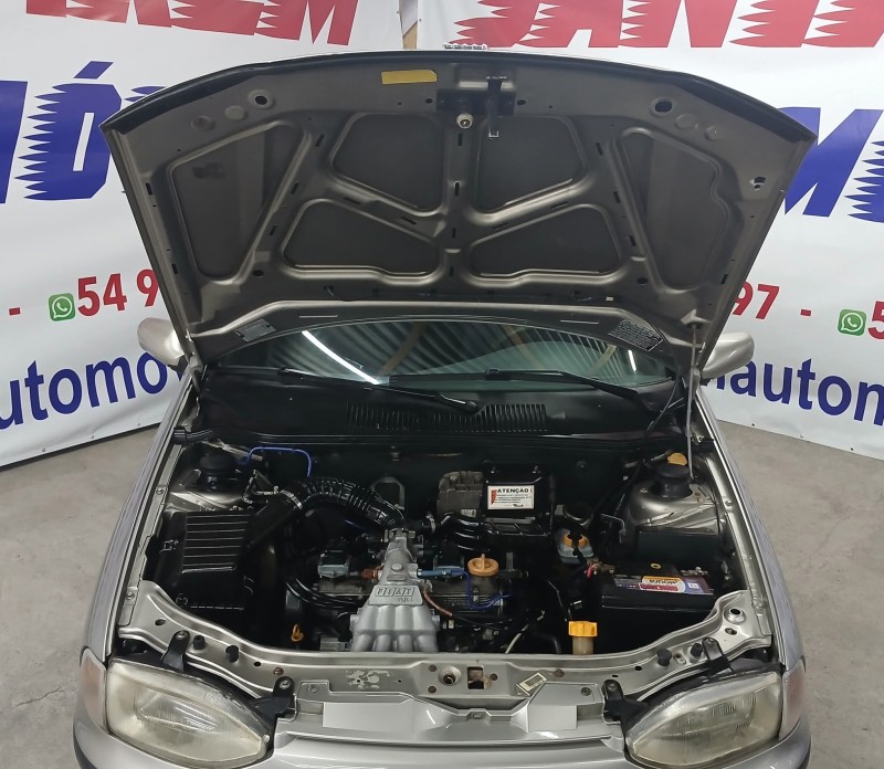 PALIO 1.0 MPI EDX 8V GASOLINA 4P MANUAL - 1997 - CAXIAS DO SUL