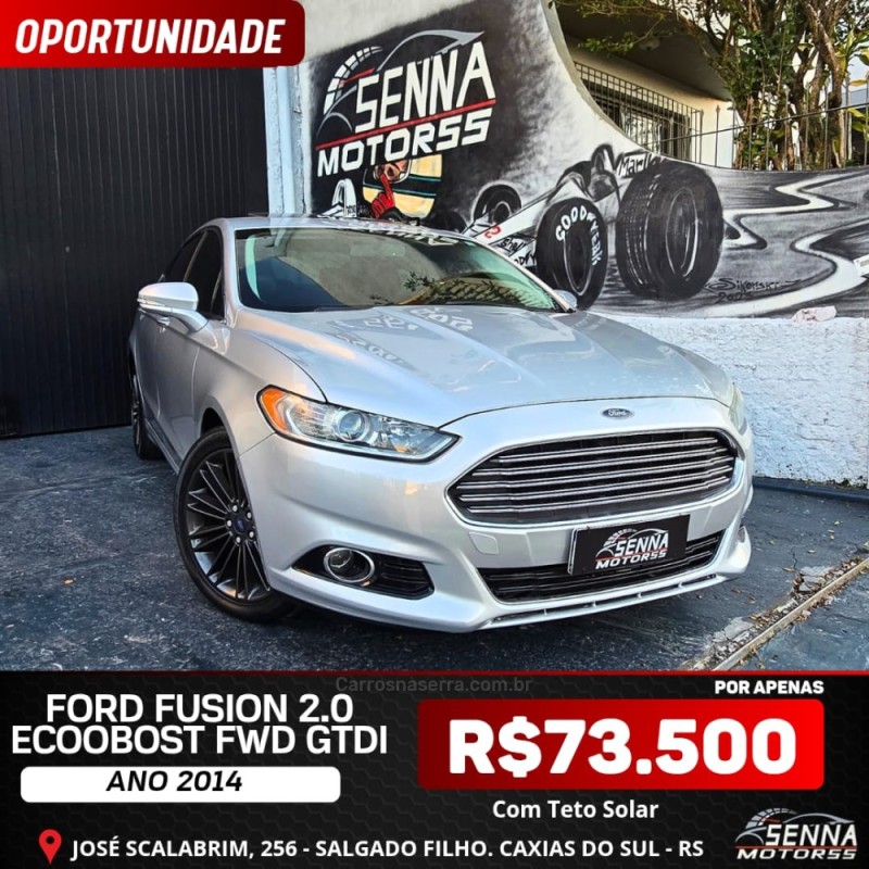 fusion 2.0 titanium gtdi ecoboost fwd gasolina 4p automatico 2014 caxias do sul