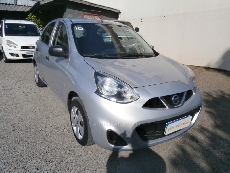 MARCH 1.6 S 16V FLEX 4P MANUAL - 2016 - FARROUPILHA