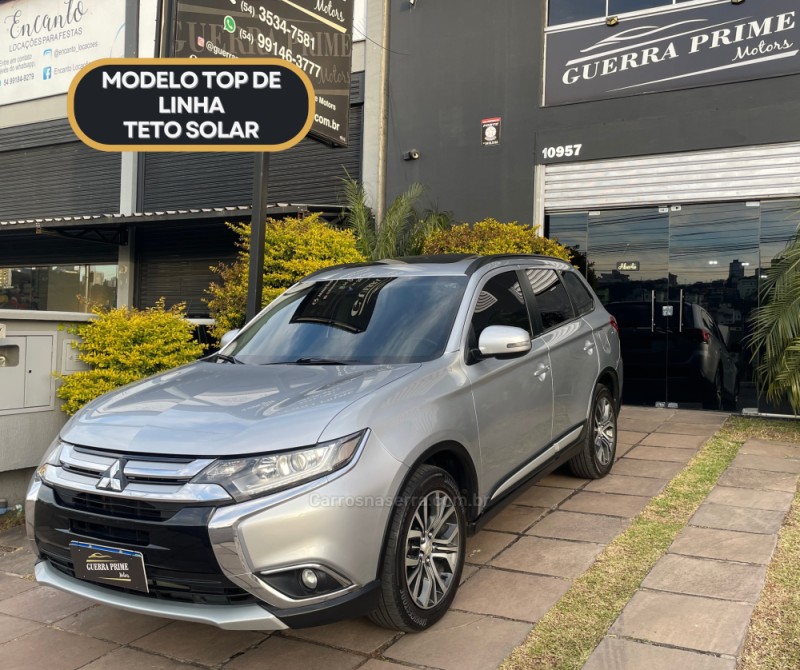 outlander 2.0 16v gasolina 4p automatico 2016 caxias do sul