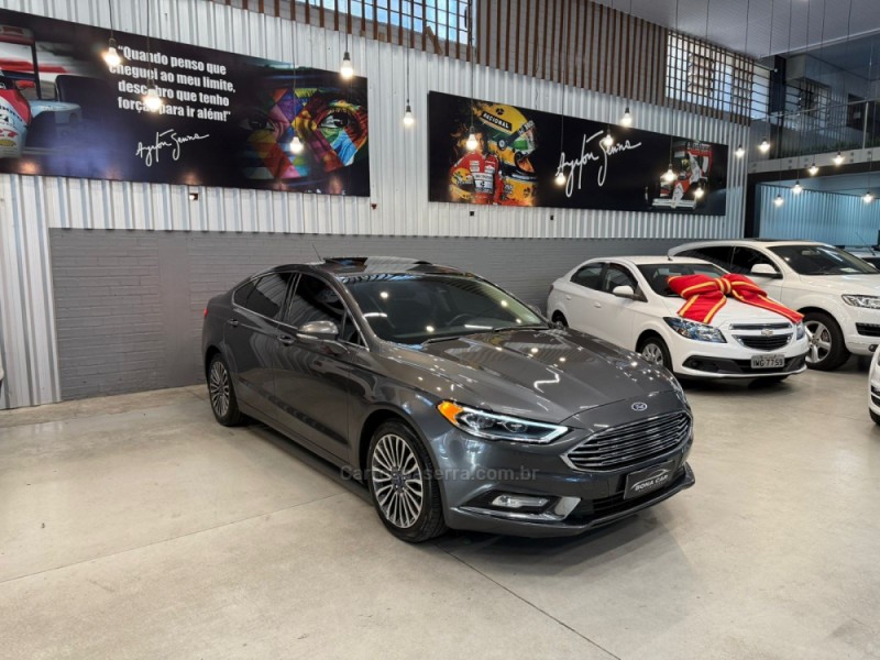FUSION 2.0 TITANIUM GTDI ECOBOOST AWD AUTOMÁTICO - 2018 - CAXIAS DO SUL