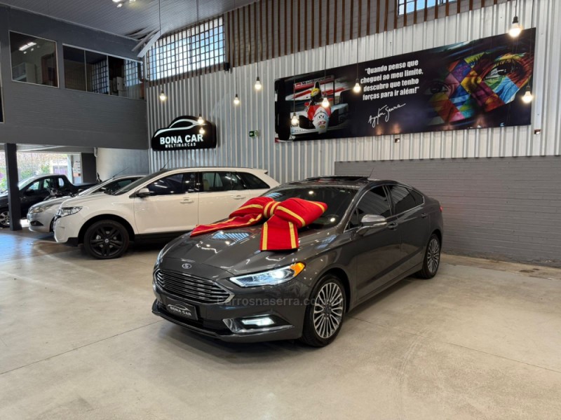 fusion 2.0 titanium gtdi ecoboost awd automatico 2018 caxias do sul