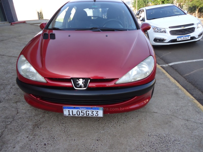 206 1.0 SOLEIL 16V GASOLINA 4P MANUAL - 2004 - SANTA CLARA DO SUL