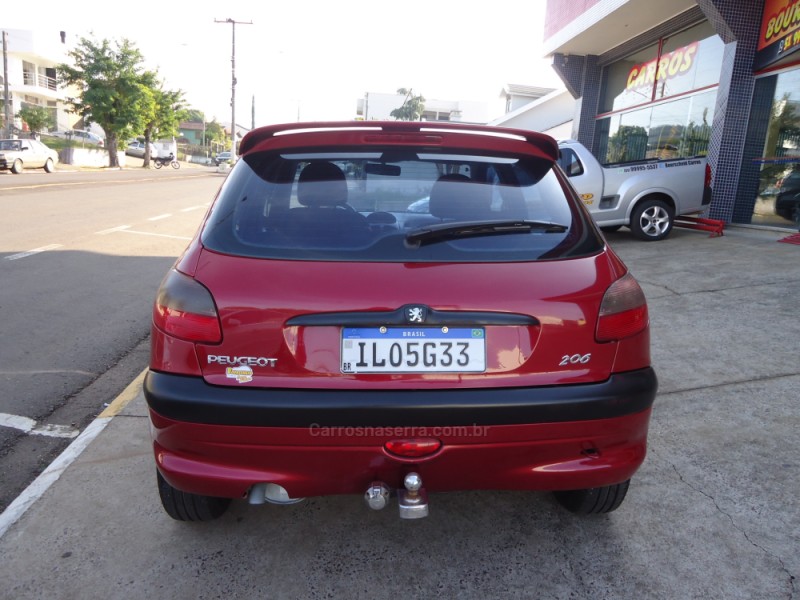 206 1.0 SOLEIL 16V GASOLINA 4P MANUAL - 2004 - SANTA CLARA DO SUL