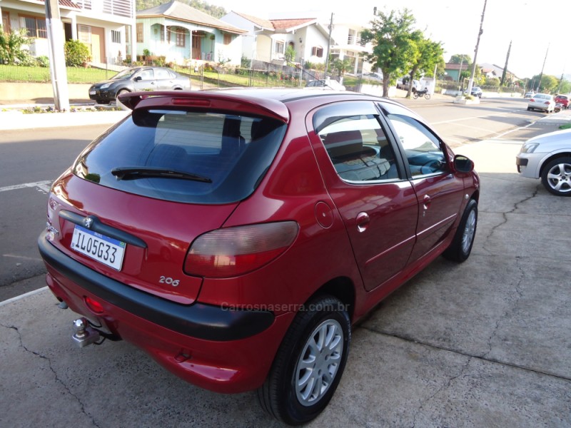 206 1.0 SOLEIL 16V GASOLINA 4P MANUAL - 2004 - SANTA CLARA DO SUL