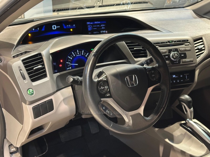 CIVIC 2.0 LXR 16V FLEX 4P AUTOMÁTICO - 2014 - CAXIAS DO SUL