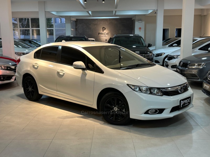 civic 2.0 lxr 16v flex 4p automatico 2014 caxias do sul