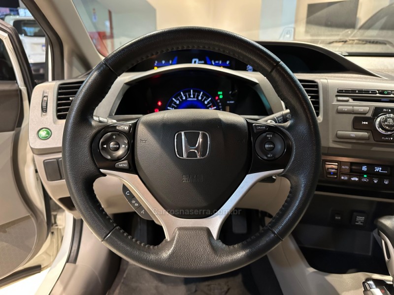 CIVIC 2.0 LXR 16V FLEX 4P AUTOMÁTICO - 2014 - CAXIAS DO SUL