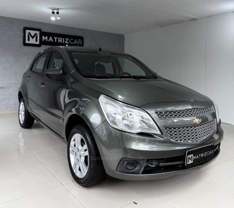 AGILE 1.4 MPFI LTZ 8V FLEX 4P MANUAL - 2011 - CANELA
