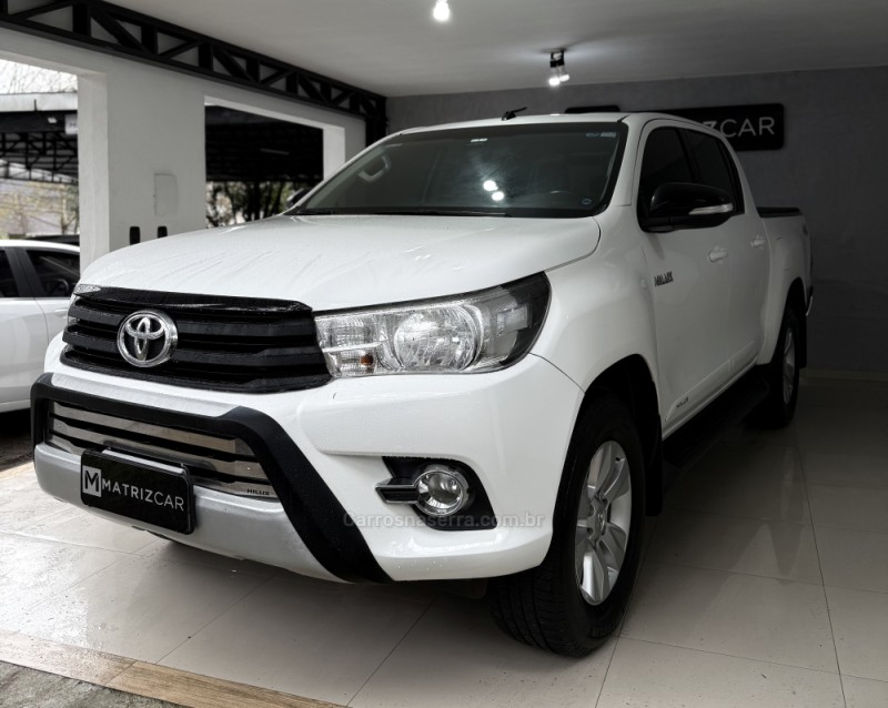 HILUX 2.8 SRV 4X4 CD 16V DIESEL 4P AUTOMÁTICO - 2017 - CANELA